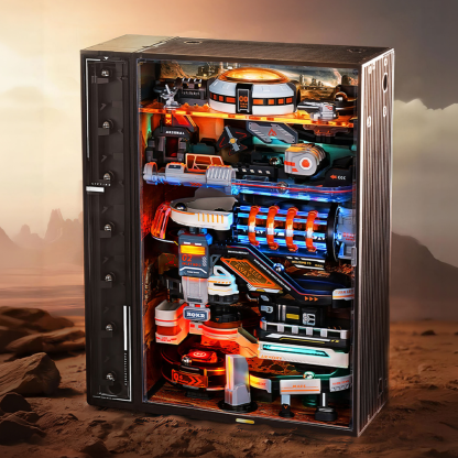 ROKR Mars Outpost MR05S - Marble Run Mechanical 3D Puzzle