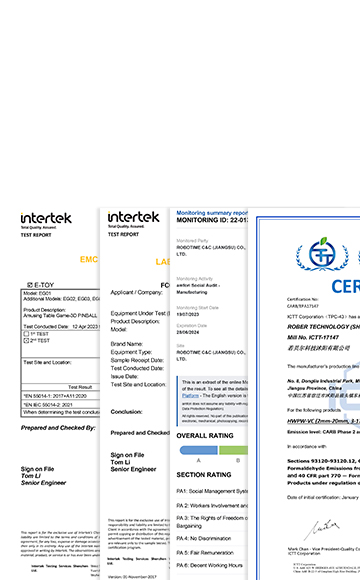 Certified Quality, Thoroughly Tested