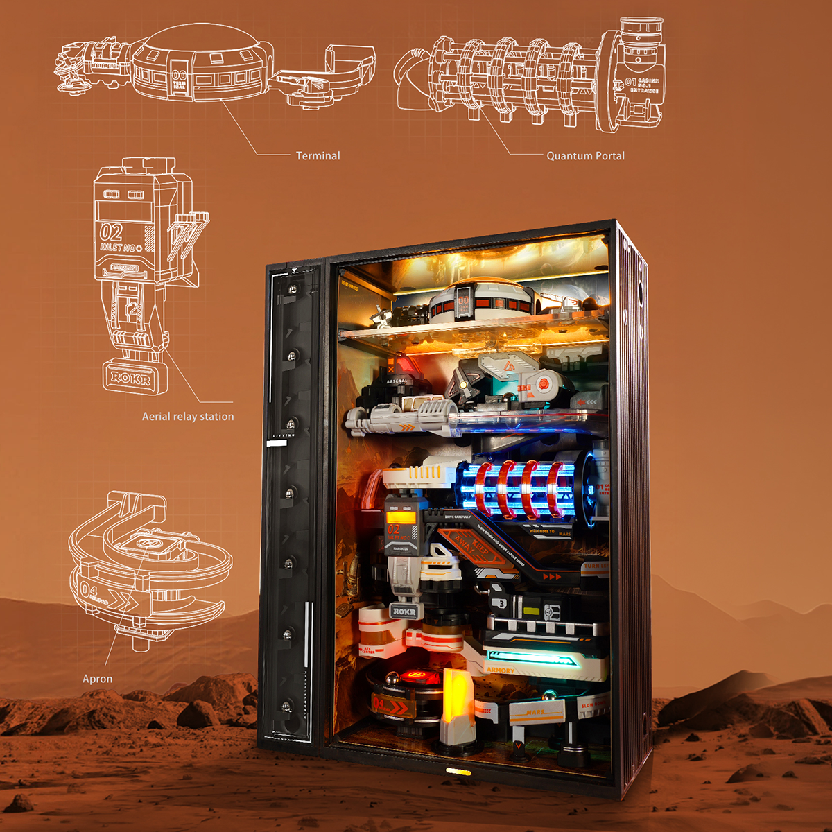 ROKR Mars Outpost MR05S image principale alternative du produit 11 pour SKU MR05S