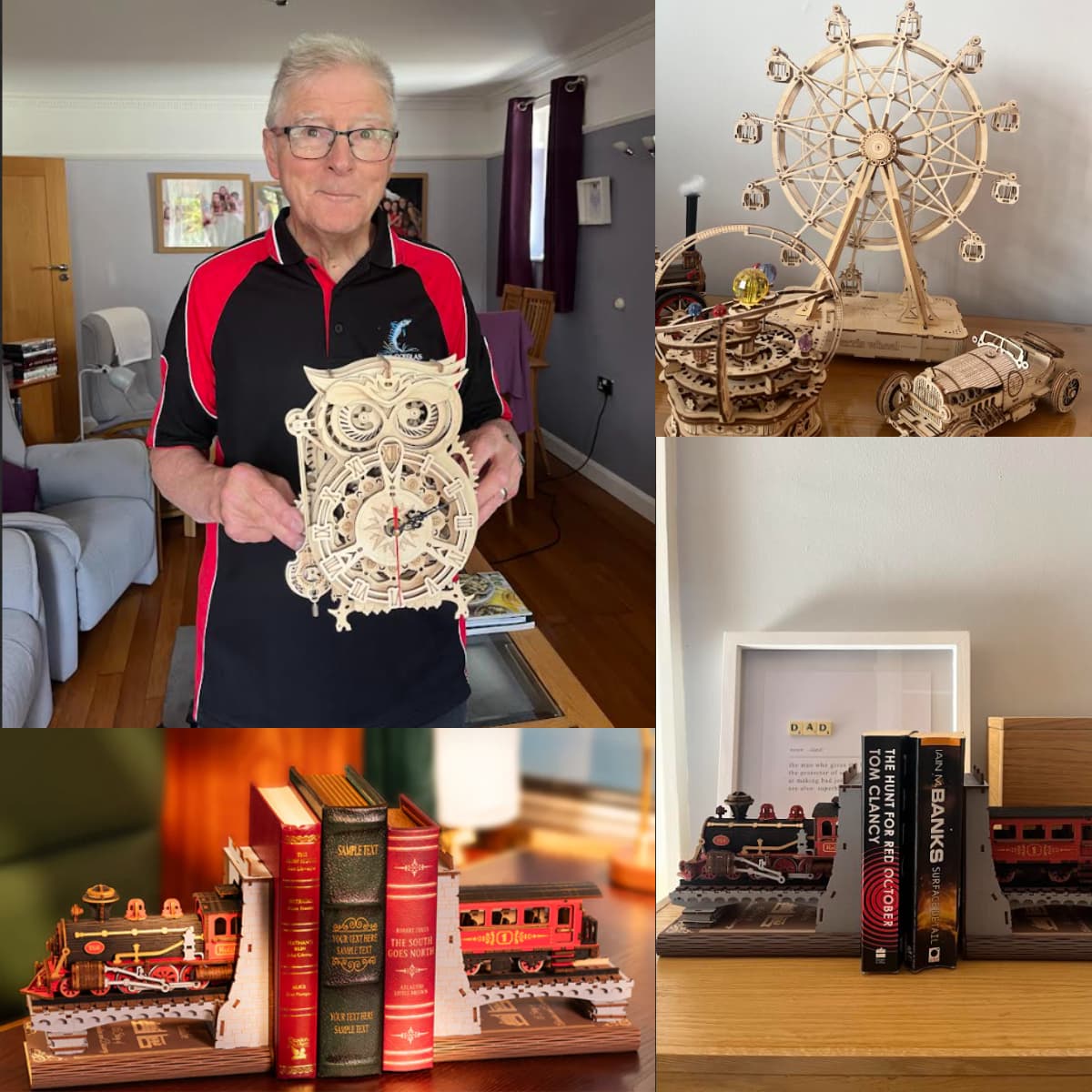 We recently received a heartfelt message from a filmmaker about his grandfather, a passionate ROKR&Rolife builder. His love for crafting our models brings him joy and purpose.
