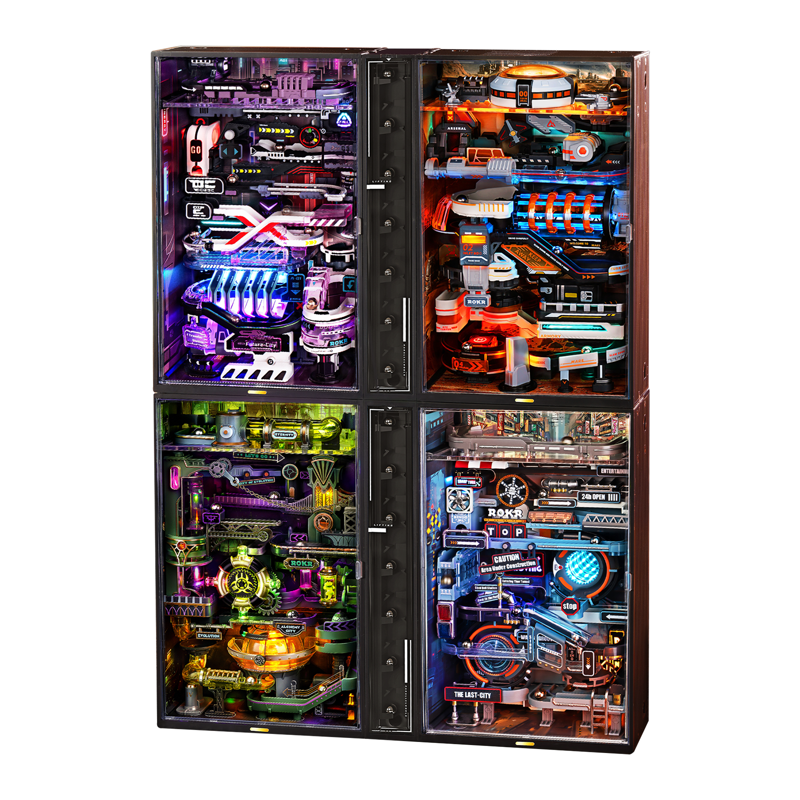 Macintosh ROGER RUSSELL スピーカー(LR) 激レア! ROKR Mars Outpost Marble Run Mechanical 3D Puzzle MR05S