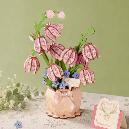 Pink Lily of the Valley alternate main product image 4 for SKU TF003