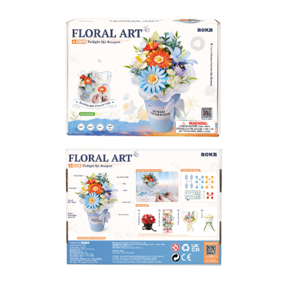 ROKR Twilight Sky Bouquet - 3D Puzzle