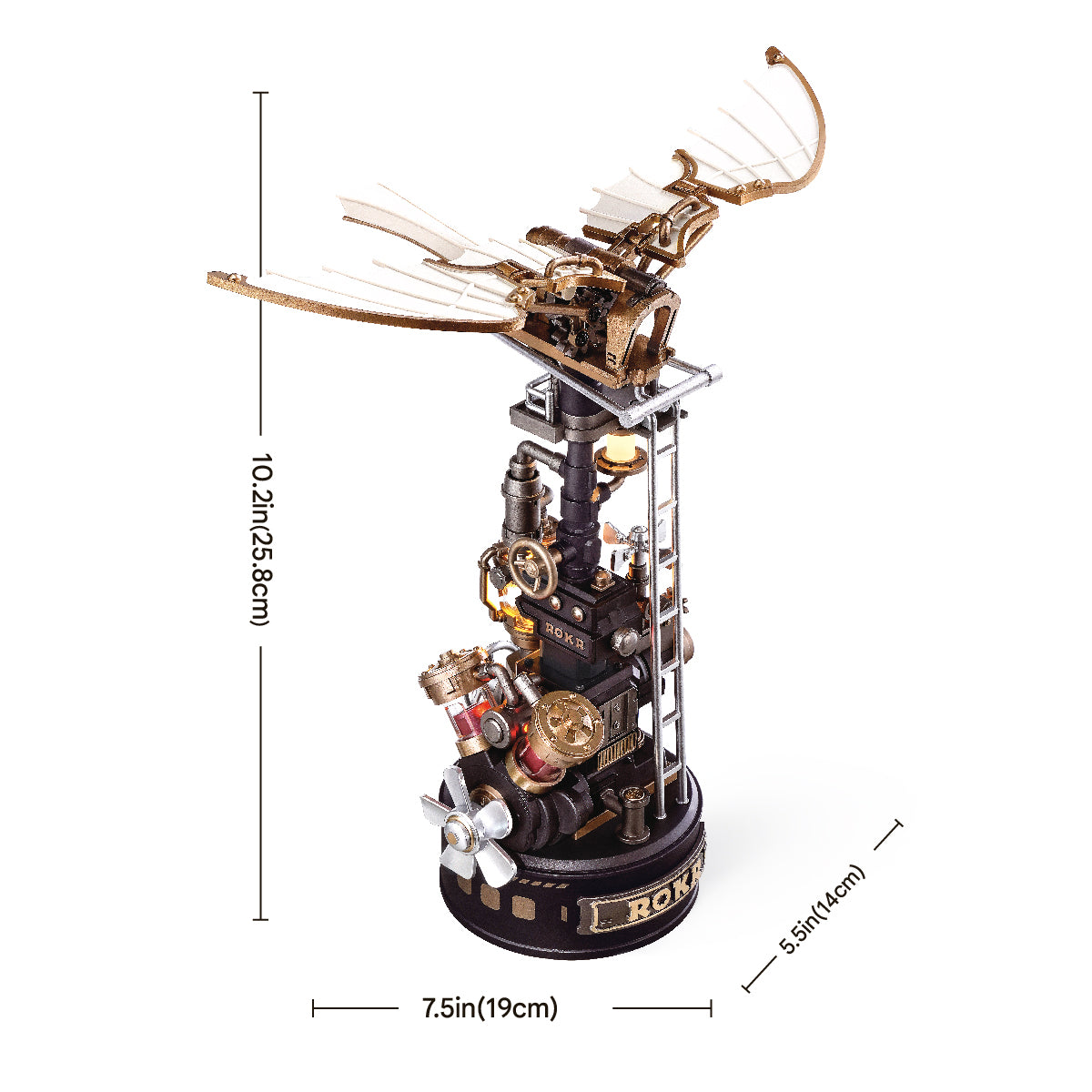 Leonardo Da Vinci's Ornithopter alternate main product image 3 for SKU CGL02