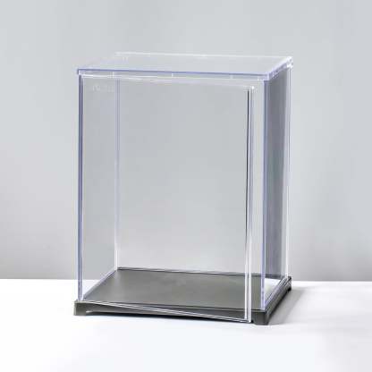 ROKR Storage Display Box RFM03 clear dust cover on black base