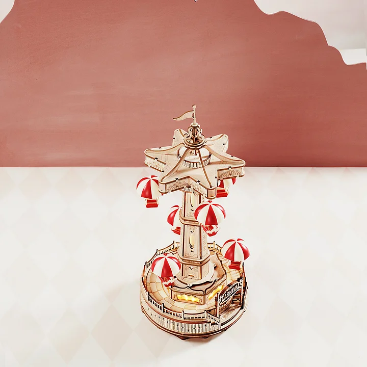ROKR Parachute Tower EA01 alternatieve houten modelweergave