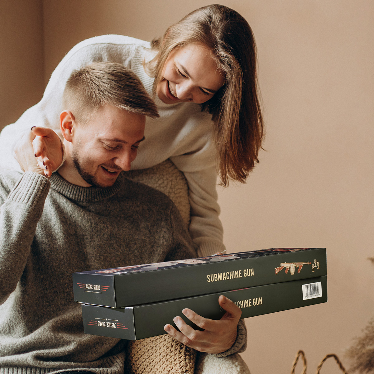 ROKR Thompson LQB01 présentation de boîte cadeau avec couple