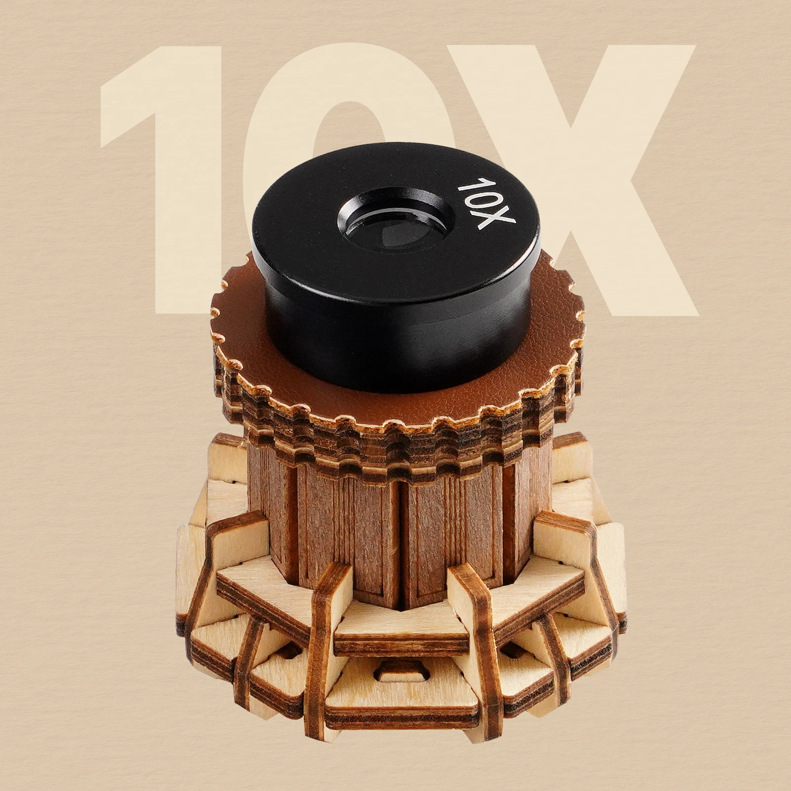 ROKR Microscope ST005 - 3D Wooden Model Kit