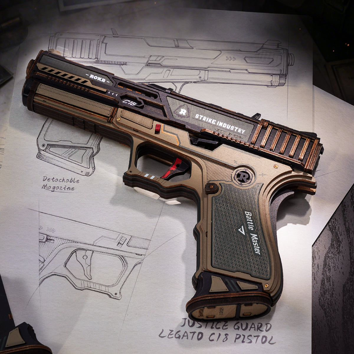 Legato C18 Pistol alternatieve hoofdproductafbeelding 4 voor SKU LQM02