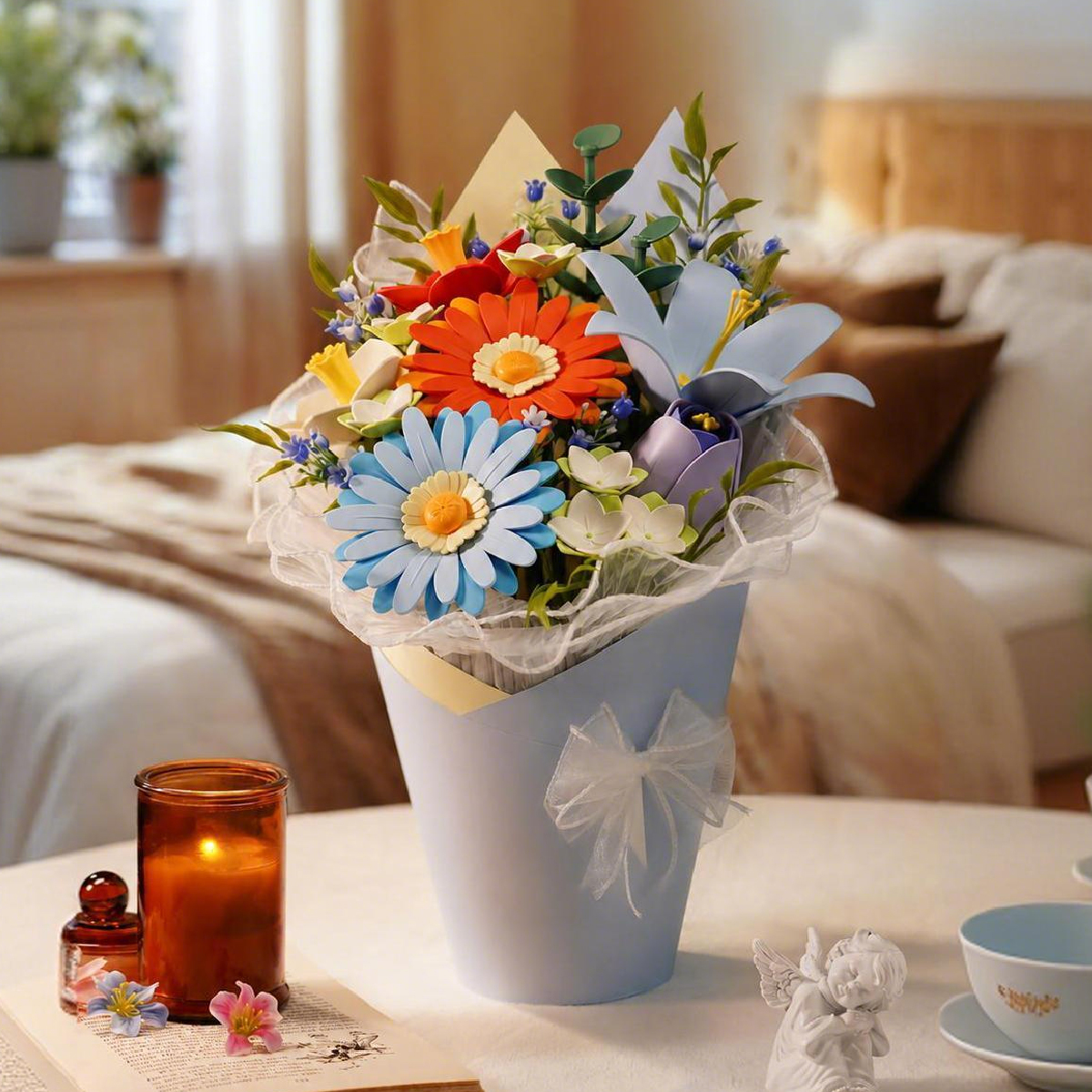 ROKR Twilight Sky Bouquet - 3D Puzzle