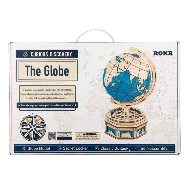 ROKR Le Globe ST002 paquet avant avec thème globe et découverte