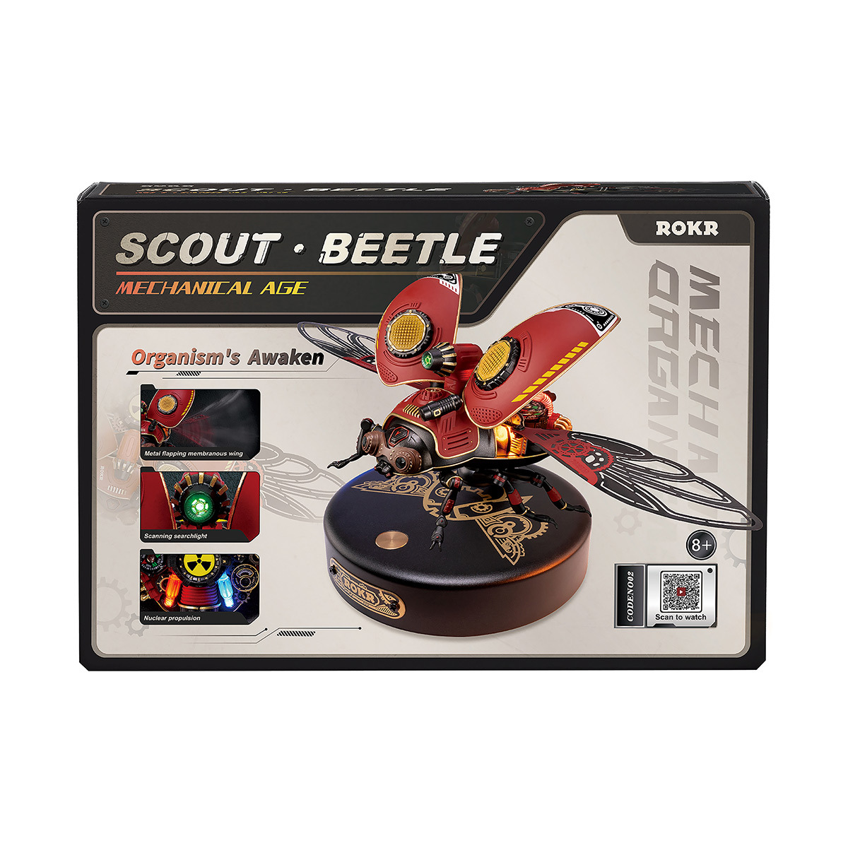 ROKR Scout Beetle MI02 product packaging box