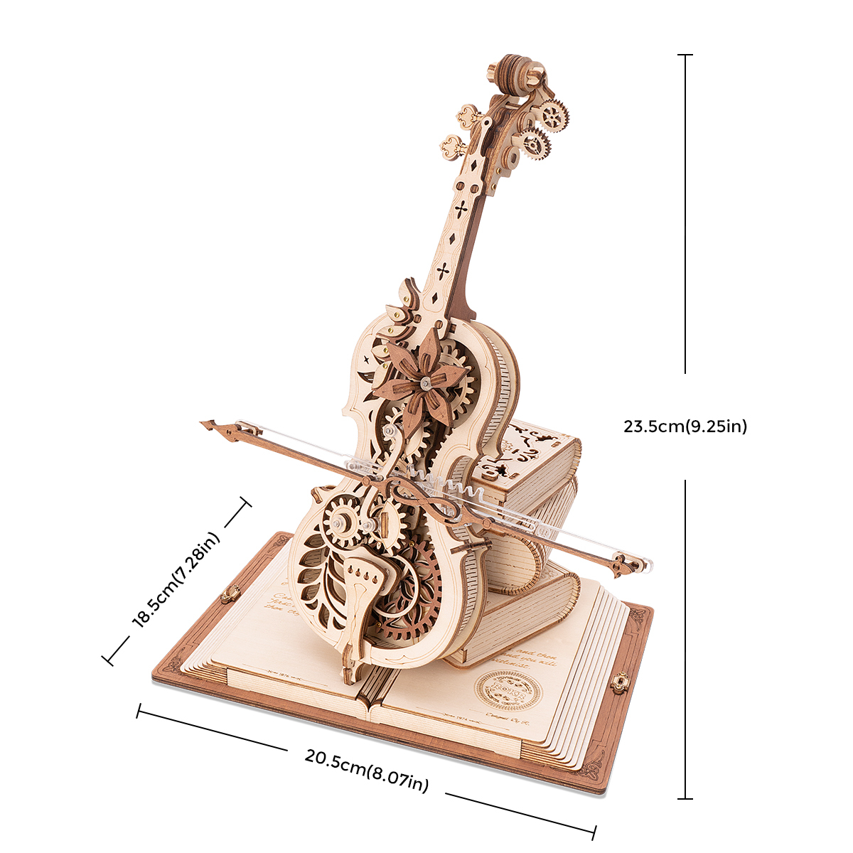 Boîte d'emballage du produit ROKR Magic Cello AMK63