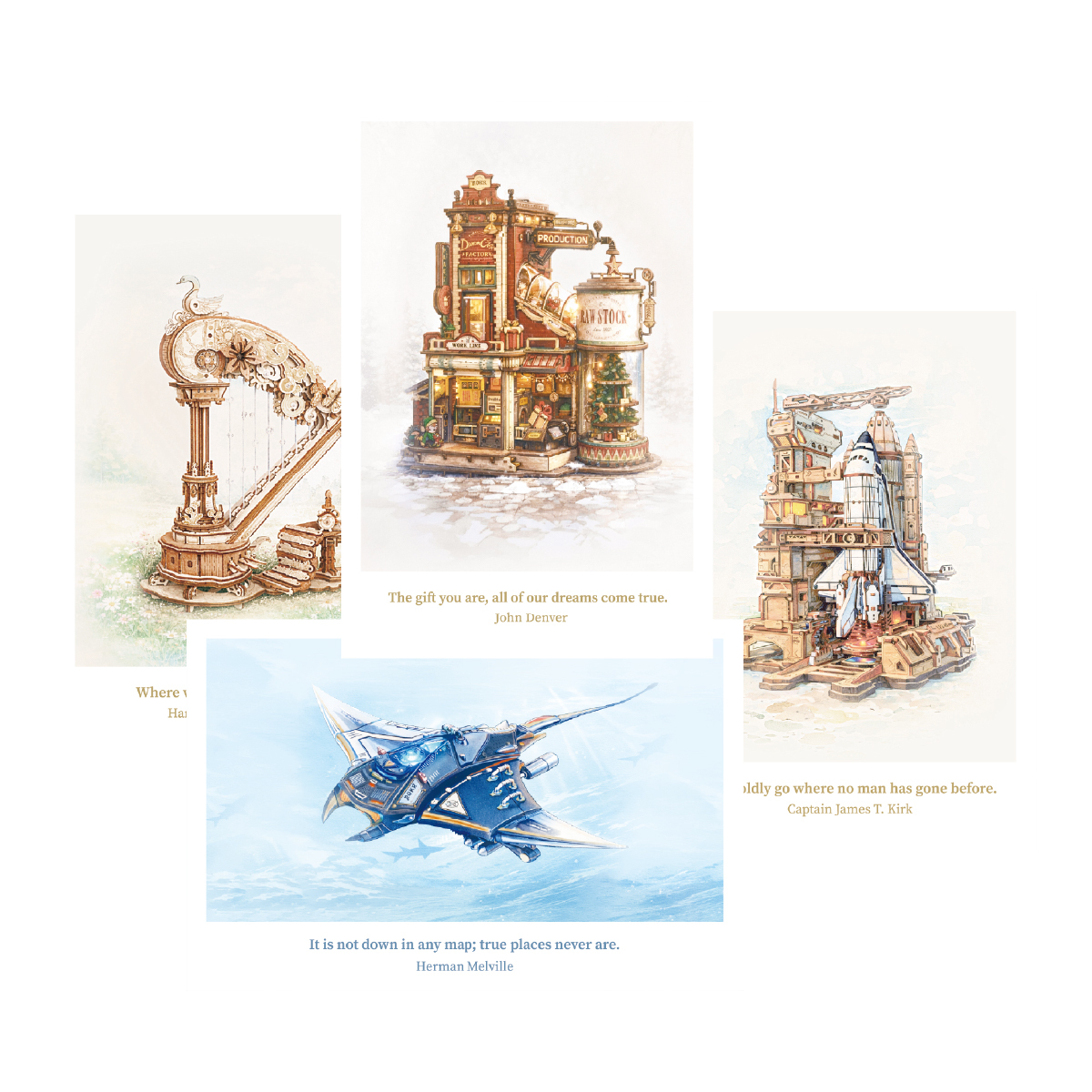 ROKR 9th Anniversary Postcard Set (Not for Sale)