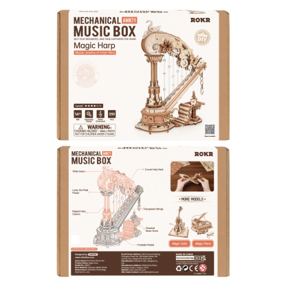 Magic Harp AMK71 package front and back with model information