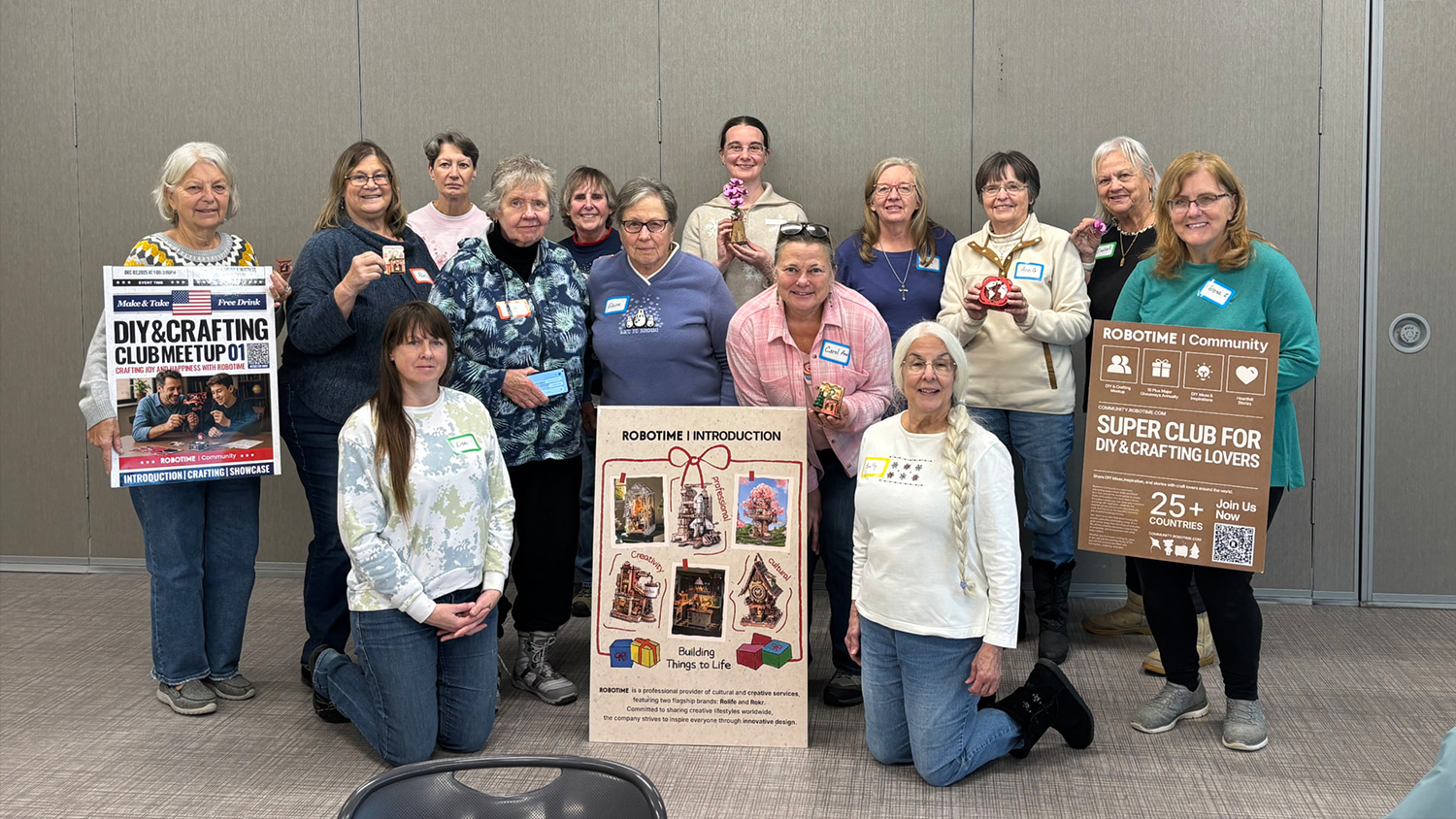 Robotime DIY Crafting at North Webster Community Library