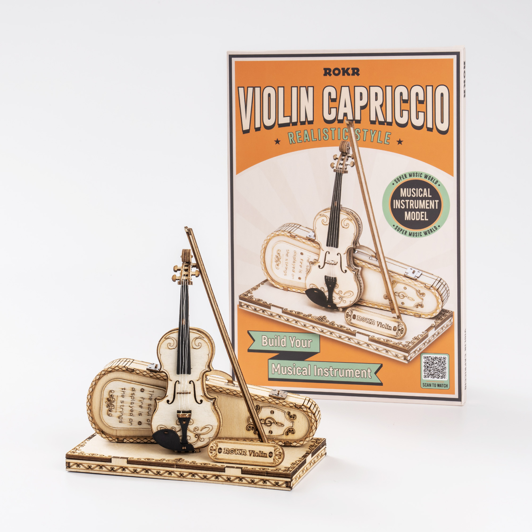ROKR Violin Capriccio TG604K boîte d'emballage du produit