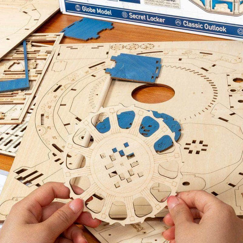 ROKR The Globe ST002 assemblaggio a mano della struttura dell'anello del globo