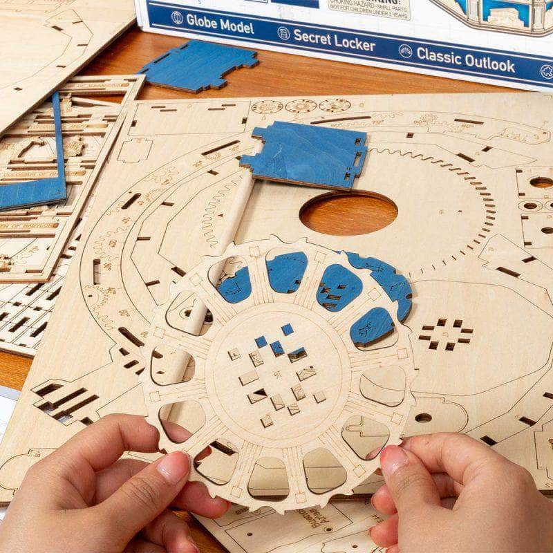 ROKR De Globe ST002 handassemblage van de globe ringstructuur