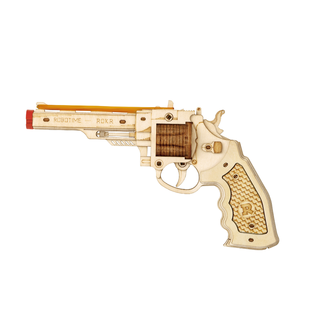 ROKR Corsac M60 LQ401 wooden pistol model on white background