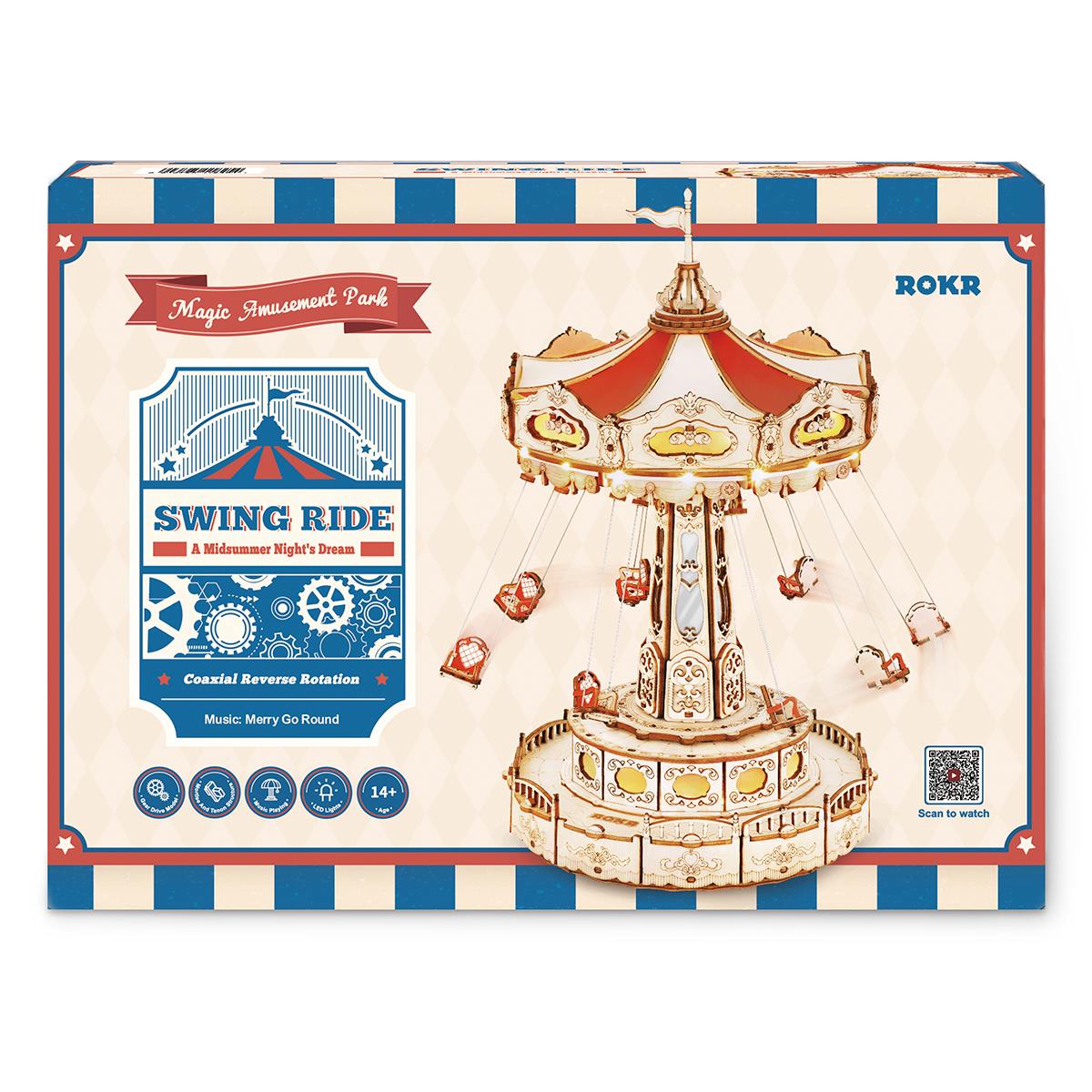 Boîte d'emballage du produit ROKR Swing Ride EA02