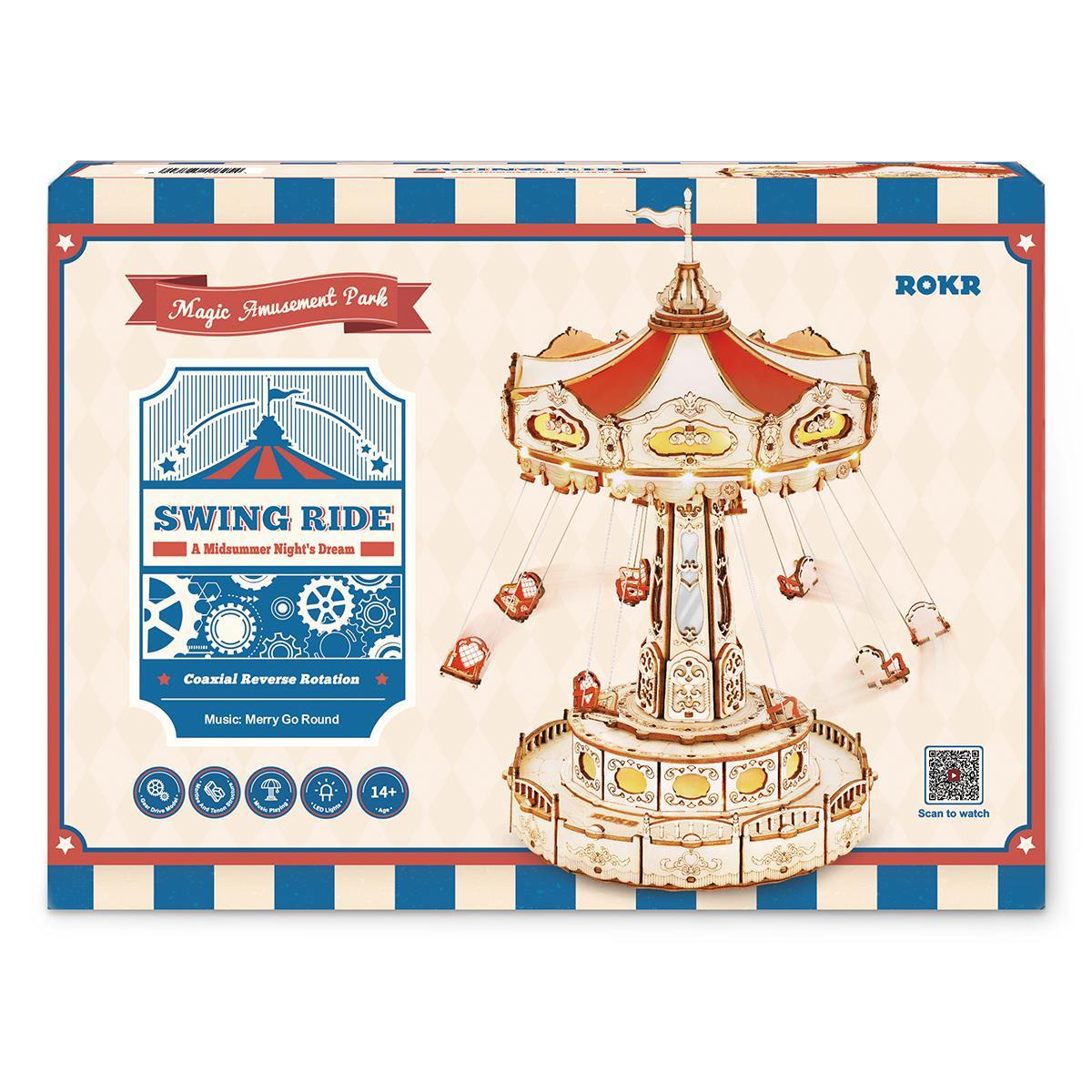 Boîte d'emballage du produit ROKR Swing Ride EA02