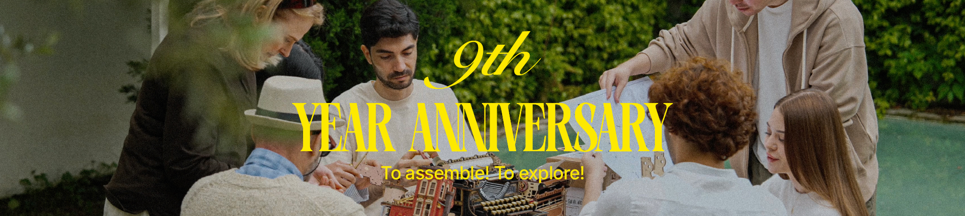 ROKR 9th Anniversary. To assemble! To explore!
