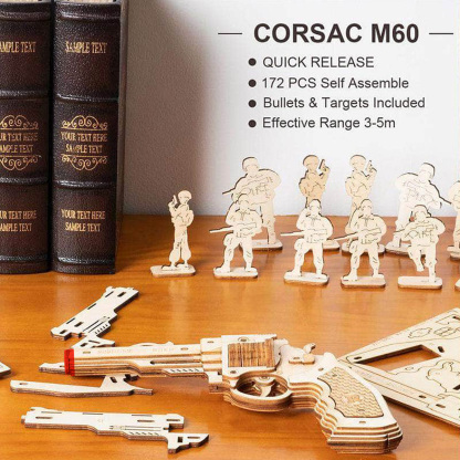 ROKR Corsac M60 Justice Guard product display with figures and accessories