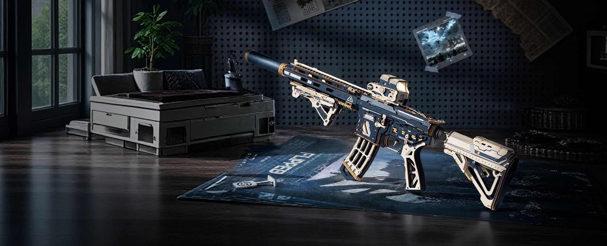 ROKR M416 Carbine desktop banner